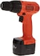 Black &amp; Decker 18V 1.5Ah Li-Ion Cordless Drill Driver For Wood Drilling &amp; Screwdriving/Fastening, Orange/Black - Bcd001C1-Gb, 2 Years Warranty