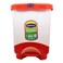 KENPOLY PEDAL BIN NO.2 RED 17L