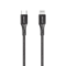 Levore USB-C to Lightning Nylon Cable MFI Certified 1.8M - Black