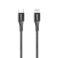 Levore USB-C to Lightning Nylon Cable MFI Certified 1.8M - Black