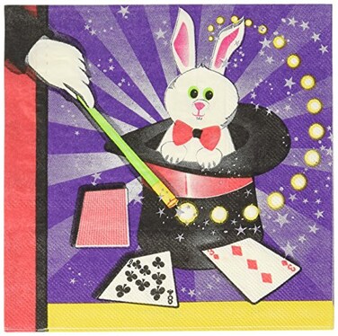 Buy Magic Party Rabbit Lunch Napkins (16 ct) Online | Carrefour UAE