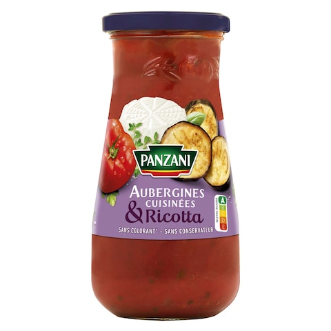 Panzani Aubergines &amp; Ricotta Sauce - 400 gram