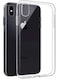Focus silicon cover case for iPhone xs max-cler Clear