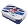 Atlas Football Printed Lunch Box with Spoon Blue