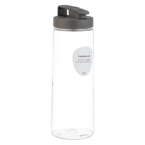 Lock &amp; Lock Easy Grip Water Bottle HAP814G Grey 1.5L
