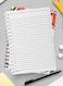 Lowha Spiral Notebook With 60 Sheets And Hard Paper Covers With Watermelon Vector Design, For Jotting Notes And Reminders, For Work, University, School