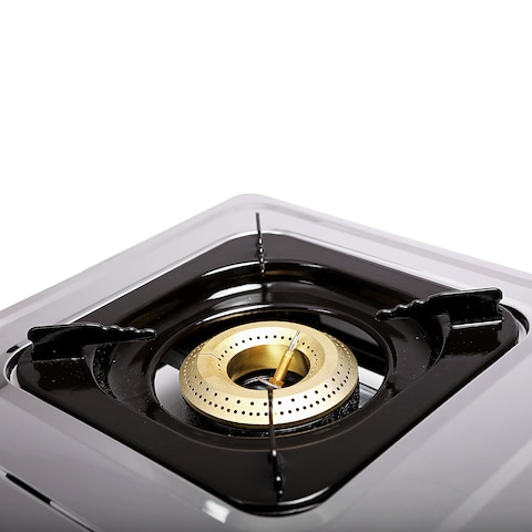 Geepas GK6898 2-Burner Gas Hob/Burner, Durable Stainless Steel Gas Range with Auto Ignition, Home,Outdoor Grill, Camping Stoves| 2 Year Warranty