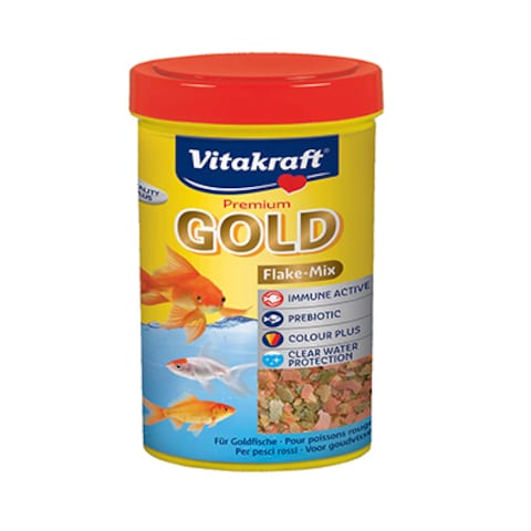 Vitakraft Premium Gold Flake Mix 250ML