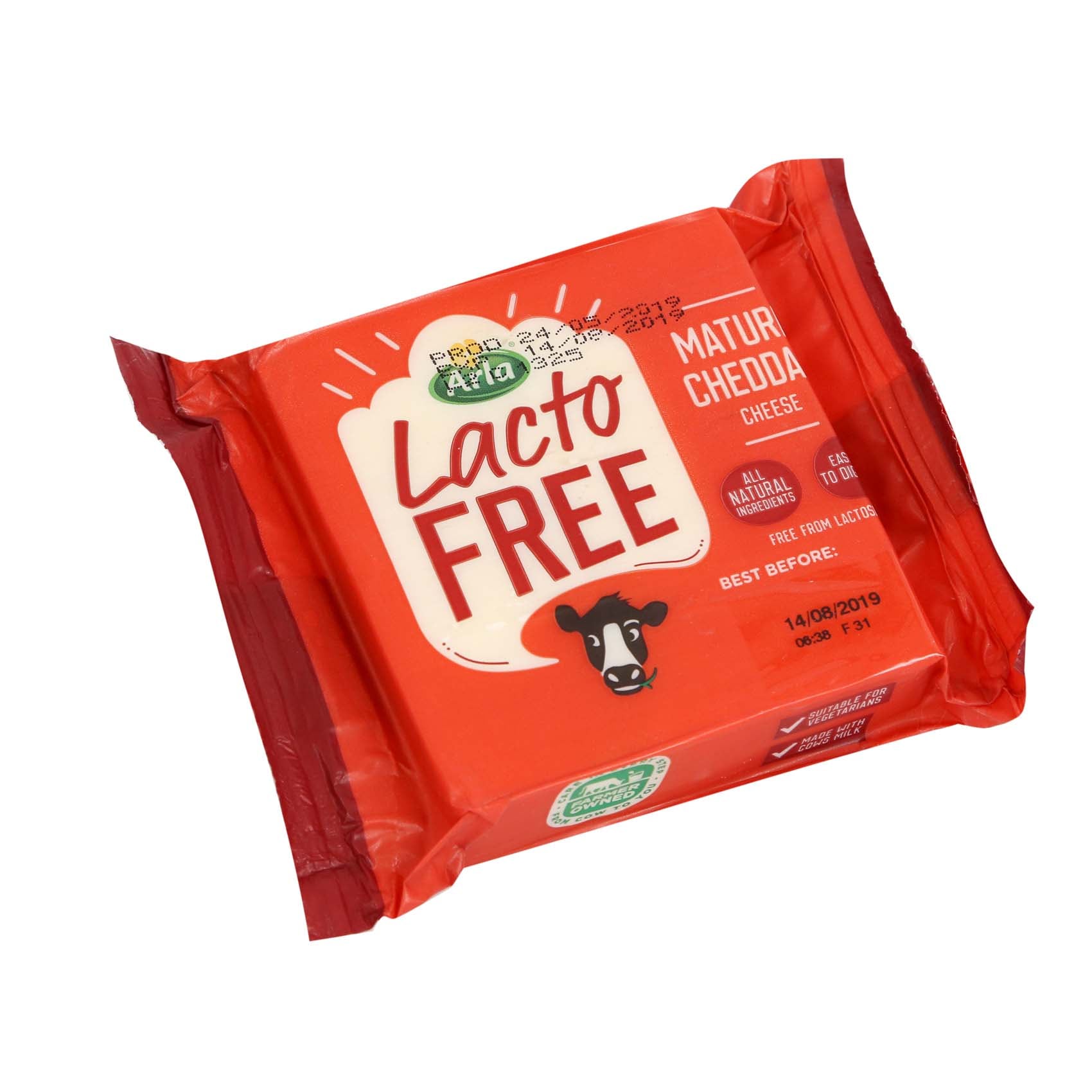 Arla Lactofree Mature Grated Cheddar 200g - UAE