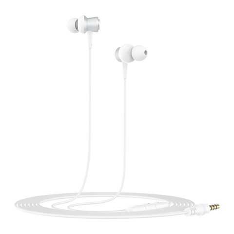 Cellairis Rush II In Ear Wired Earphones With Mic White