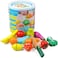 Wooden Kitchen Cutting Fruits Vegetables Colorful Baby Puzzle Toys