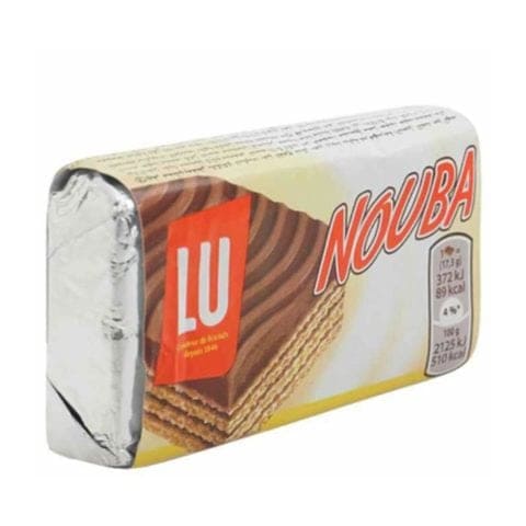 Buy Lu Nouba Wafer Chocolate Bar 17.5 Gram in Kuwait