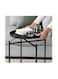 Generic Round Steel Table Black