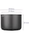 Wtrtr Pot 12 Quart Nonstick Inner Pot For Electric Pressure Cooker 20.1-29.6cmPot