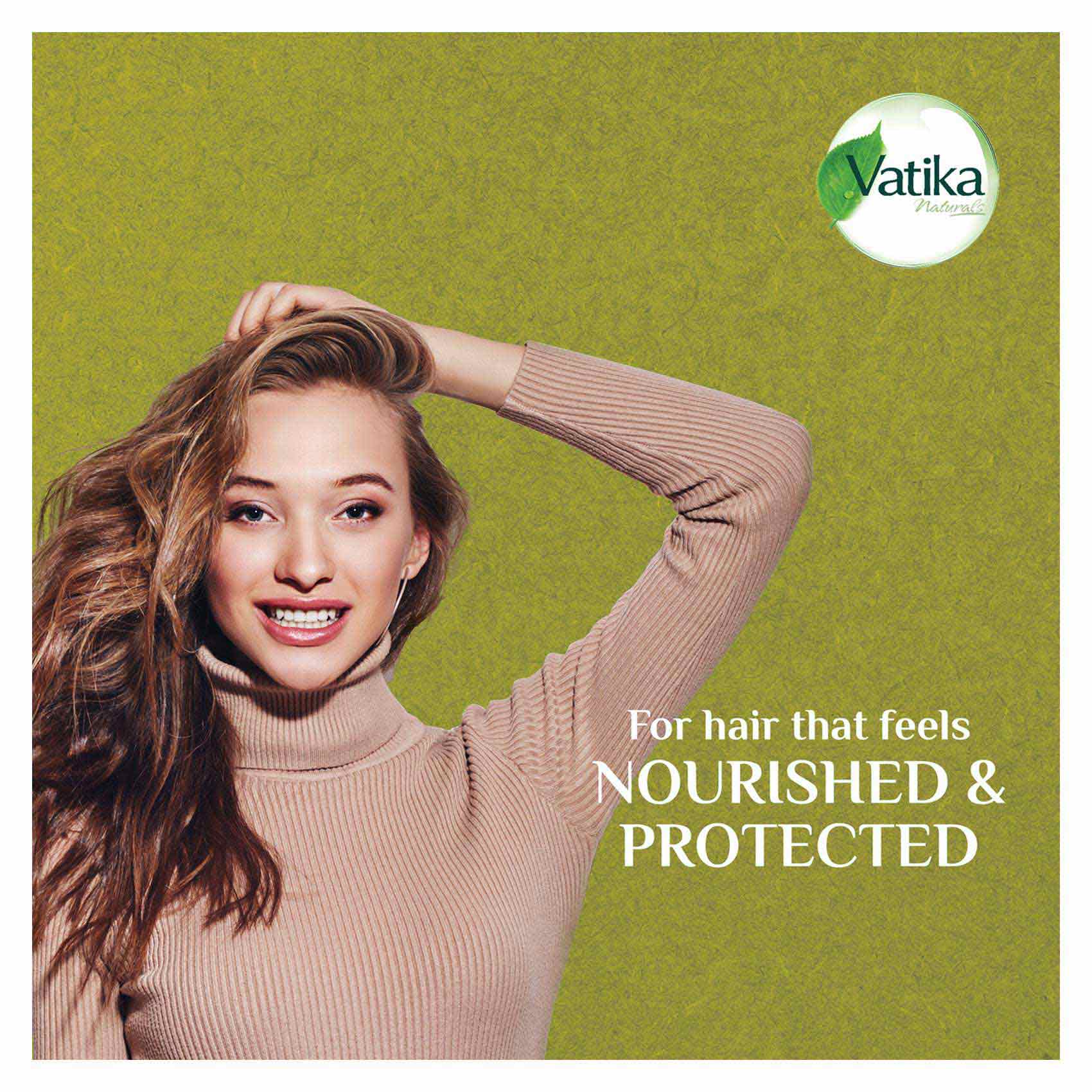 Vatika Naturals Olive Enriched Hair Oil for All Hair Types - 180ml