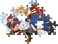 Clementoni Puzzle Sonic 104pcs