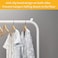 Generic Clothes Rack, U-Hoome Clothing Garment Rack Metal Double Rail Hanging Clothes 2-Tier Storage Shelf For Boxes Shoes Boots Commercial Grade Multi-Purpose Entryway Shelving Unit