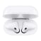 Apple AirPods 2nd Generation Earbuds With Charging Case, Bluetooth, Built-in Microphone, White