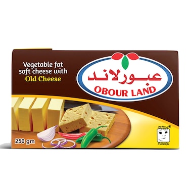 عبور لاند جبنة نباتي بطعم الجبنة القديمة - 250 جرام