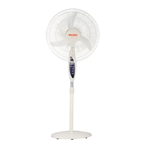Maxel Stand Fan - 18-inch - White - VS5A-45