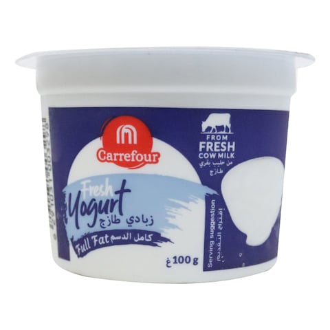 Carrefour Full Fat Fresh Yogurt 100g