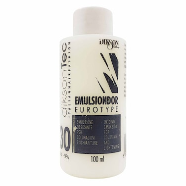 Dikson Emulsiondor Eurotype Developer 30 Volume Hair Colour Black 100ML