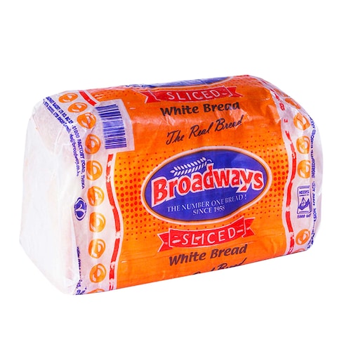 Broadways Sliced White Bread 400g