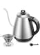 Wtrtr 1.0L Electric Gooseneck Kettle With Variable Temperature Control Pour Over Coffee And Tea