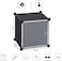 Rizwan01 12 Storage Cube Organizer Wardrobe Modular Closet Plastic Cabinet, Cubby Shelving Storage Drawer Unit, Diy Modular Bookcase Closet System With Doors For Clothes, Shoes, Toys Black And White
