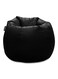 Luxe Decora Bean Bag Cover With Bean Bag Filler Black