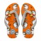 Rio 08 Flip Flop Slippers For Kids - Size 32 - Orange