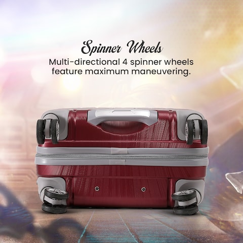 STARLIFE 3 Piece ABS Hard side Trolley Luggage Set Spinner Wheels with Number Lock 20/24/30 Inch