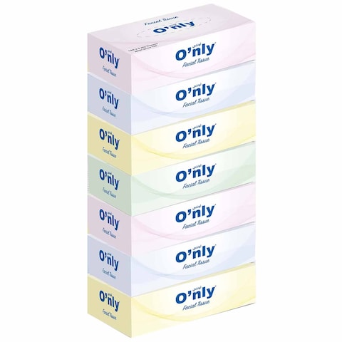 ONLY FACIAL TISSUE 2PLY 5 PCS AND 2 FREE