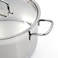 Korkmaz Alfa Stainless Steel Casserole Pot 18X10 Cm / 2.5 L