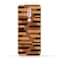 AMC Design Protective Case Cover for Nokia 4.2 with Wooden Stripes Pattern