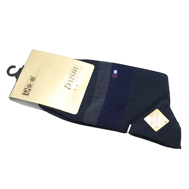Daishu 2322 Socks For Men Pair Of 1 Navy Blue