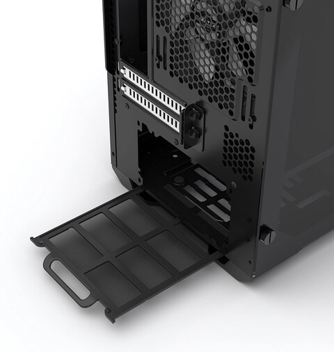 Phanteks Enthoo Evolv ITX Tempered Glass Metal Exterior Clean And Compact Water Cooling Ready PH-ES215PTG_BK