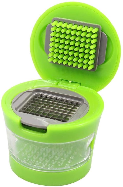 Kitchen And Home Garlic Chopper- Green