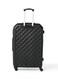 Fly 4-Piece Trolley Luggage Set, Black