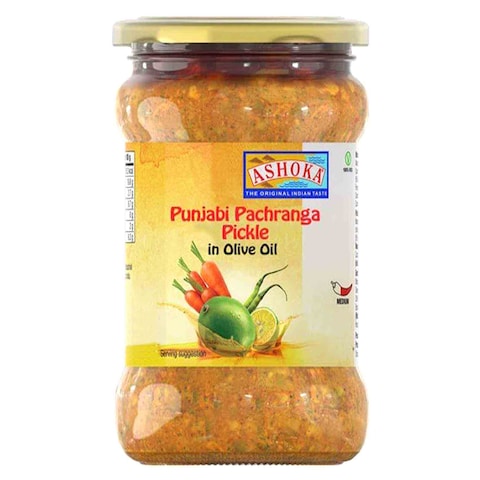 Ashoka Punjabi Pachranga Pickle in Olive Oil 500g