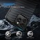 MONOCARBON Real Carbon Fiber case for iPhone 15 Pro MAX cover [MagSafe Compatible] Military Grade - Matte Black