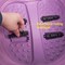 Foot Soaking Portable Foot Spa Massage Tub, Foldable Foot Massager- Purple
