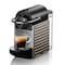 Nespresso Pixie C61 Titan Coffee Machine + Aeroccino Milk Frother Package (700ml, 1260 W)