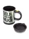 Generic Self Stirring Mug Black/White