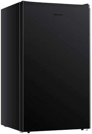 Hisense 122 Liter Single Door Refrigerator, RRDN093NBB, Black