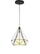 Beauenty Modern Led Pendant Light Black 125x10centimeter