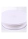 Generic Flower Cake Decorating Turntable Stand White