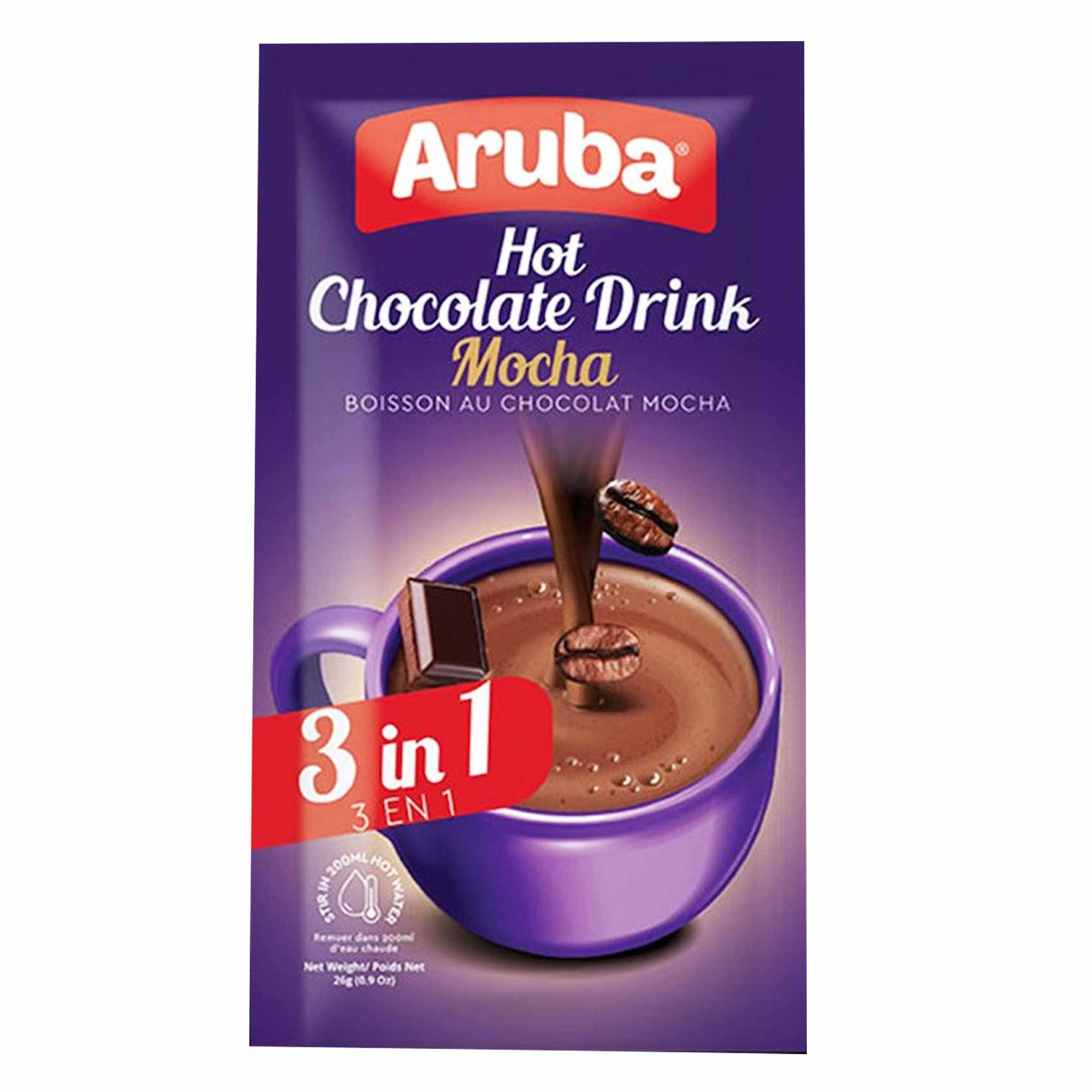Aruba Hot Chocolate Mocha 3 In 1 26GR