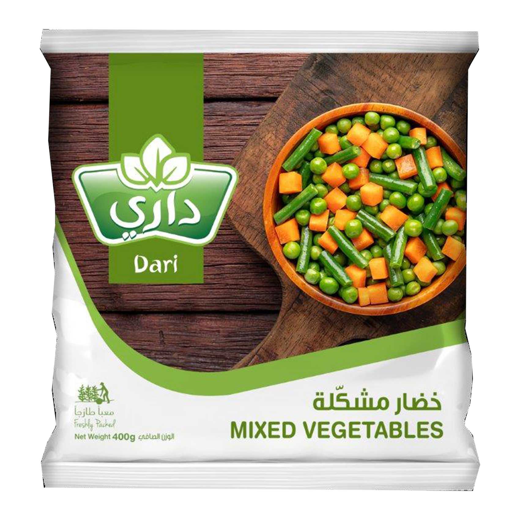 داري خضار مجمدة 400 جرام