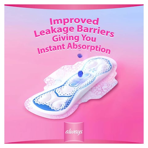 Always 2 in 1 Feather Soft Long Sanitary Pads - 26 Pads